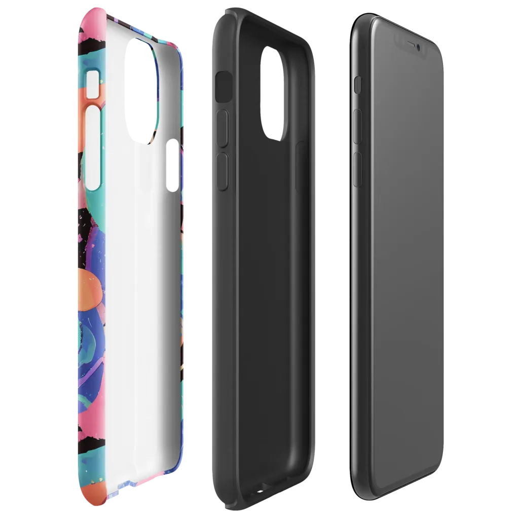Candy Orbit on Tough Case for iPhone® — Right