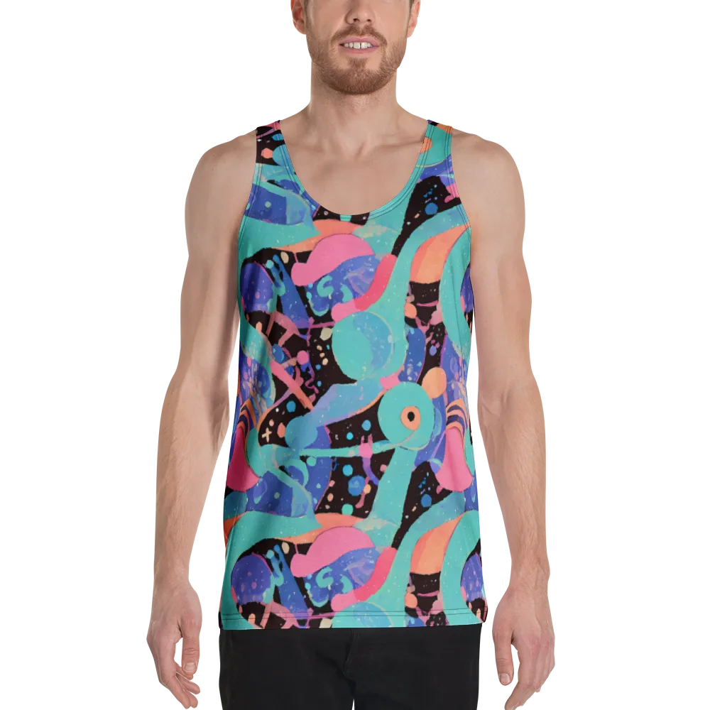 Candy Orbit on Men's Tank Top — Front