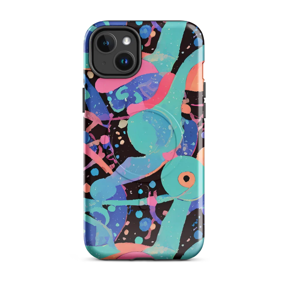 Candy Orbit on MagSafe Tough Case for iPhone® — Front