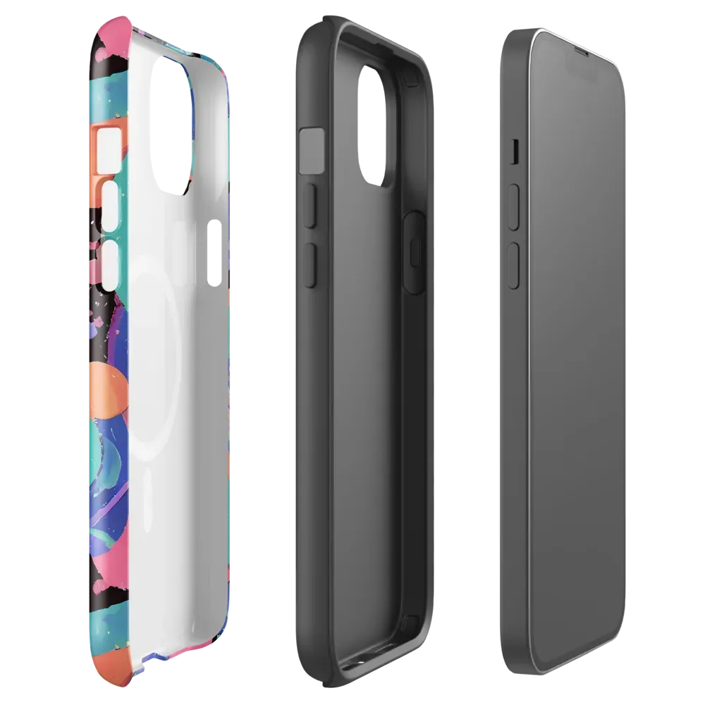 Candy Orbit on MagSafe Tough Case for iPhone® — Front
