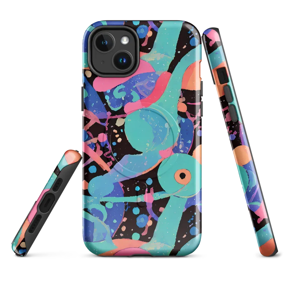 Candy Orbit on MagSafe Tough Case for iPhone® — Front
