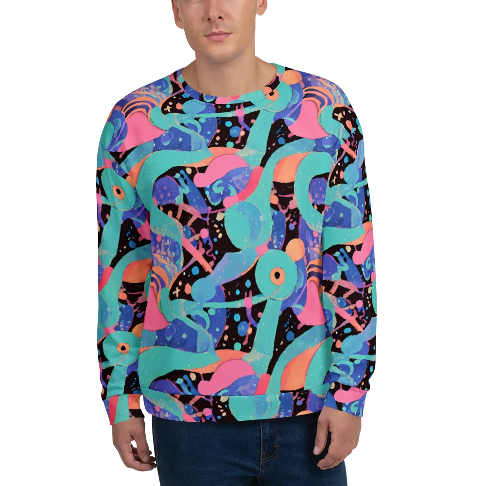 Candy Orbit on Sweatshirt — Front