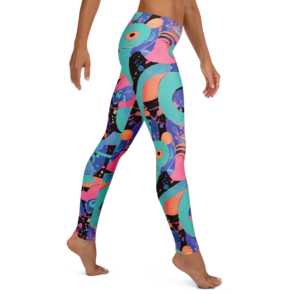 Candy Orbit on Leggings — Right