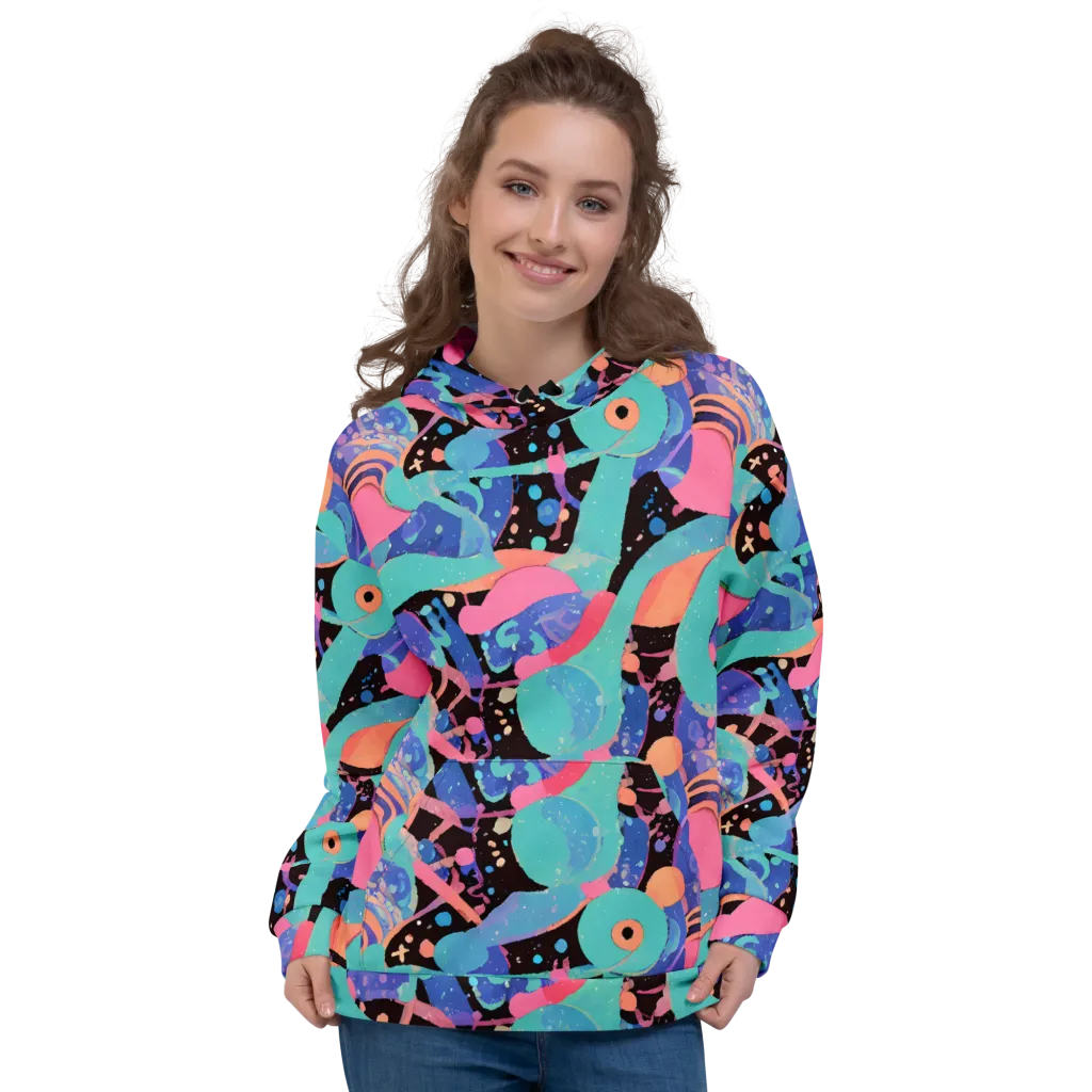 Candy Orbit on Hoodie — Front