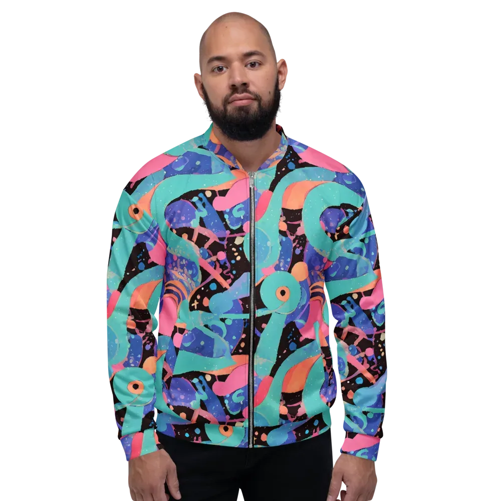 Candy Orbit on Bomber Jacket — Front