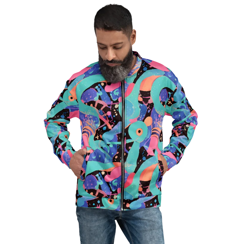 Candy Orbit on Bomber Jacket — Front
