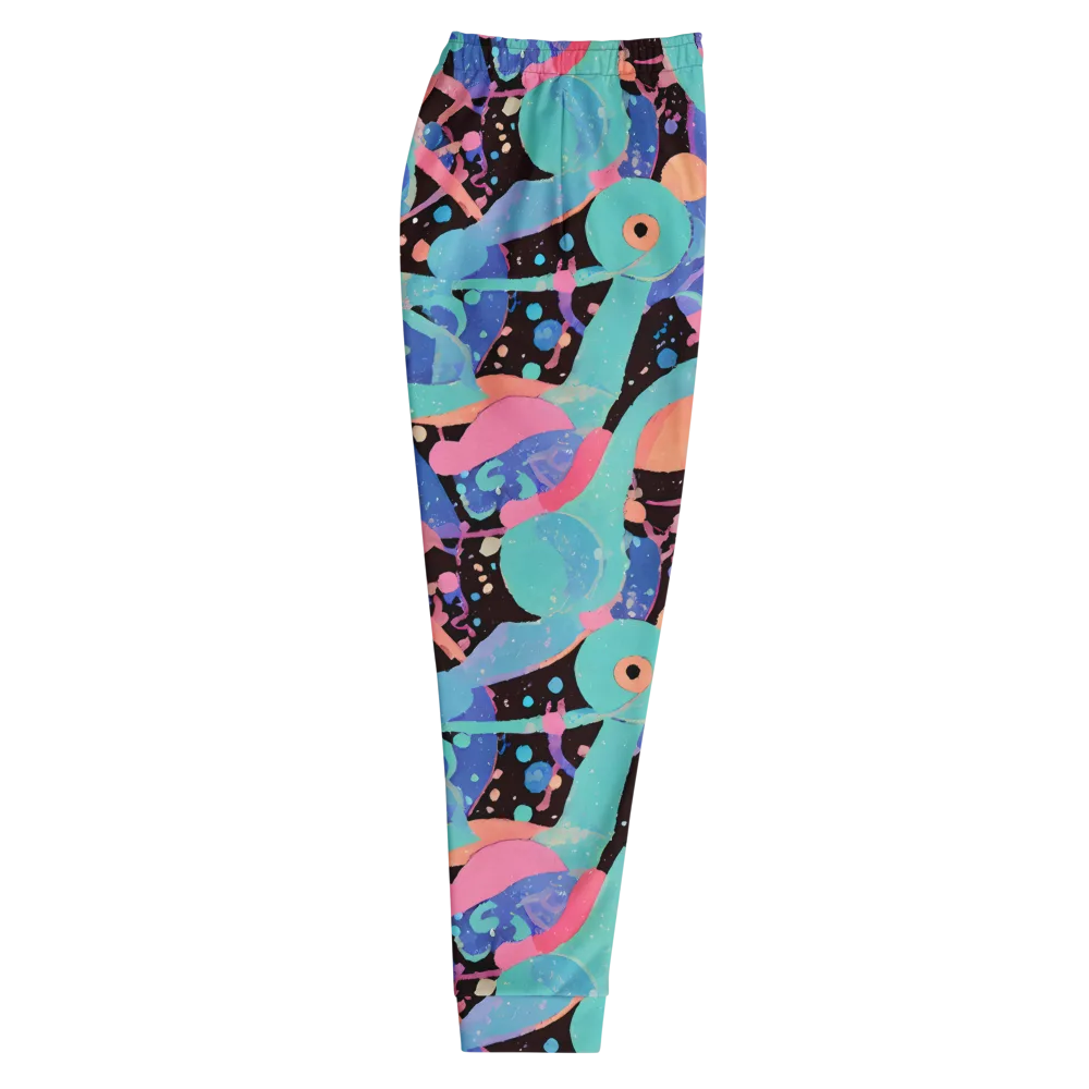 Candy Orbit on Men's Joggers — Right