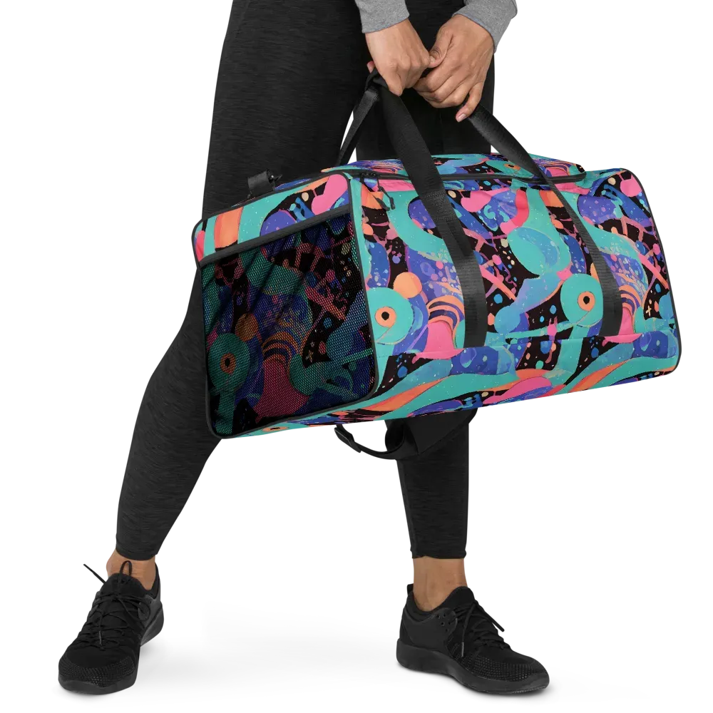 Candy Orbit on Duffle Bag — Right Front