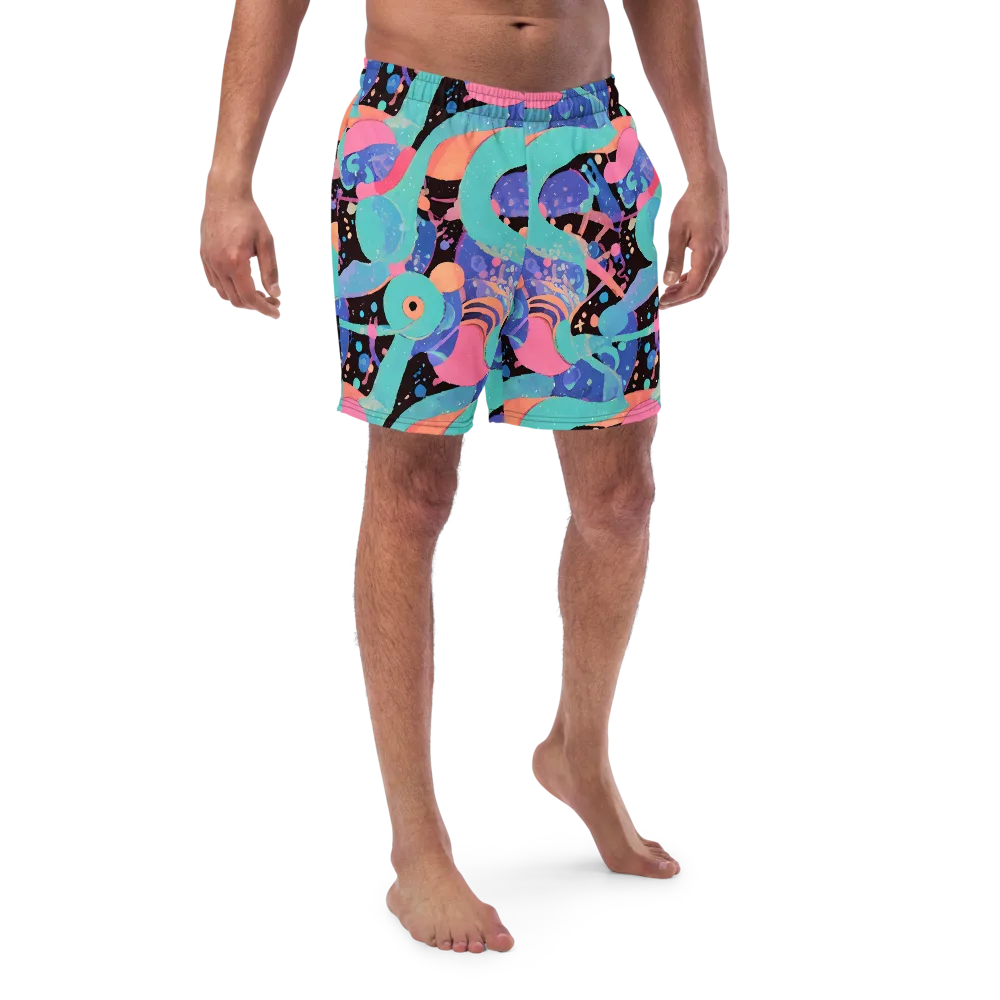 Candy Orbit on Swim Trunks — Front