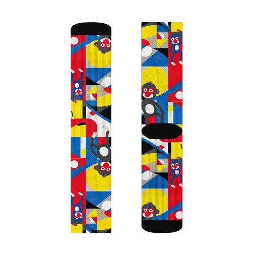 Primate Geometry on a Socks