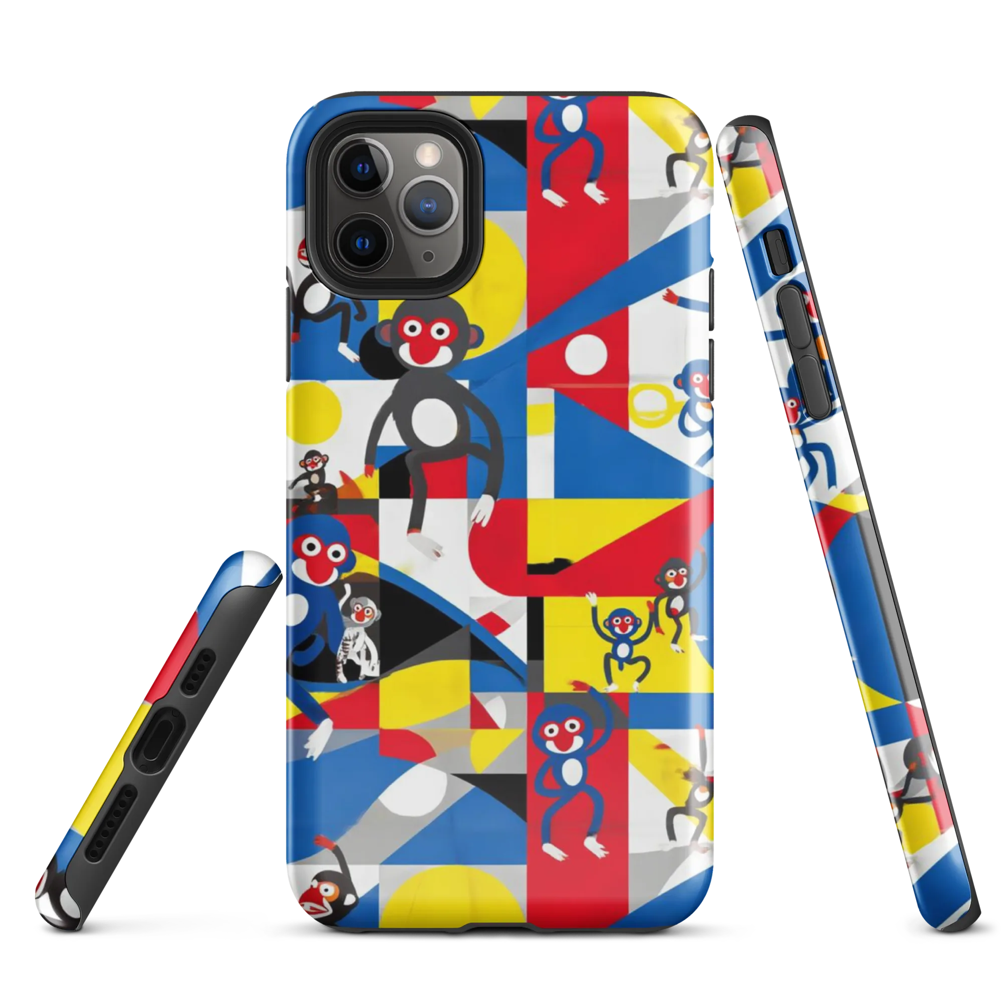 Primate Geometry on Tough Case for iPhone® — Front