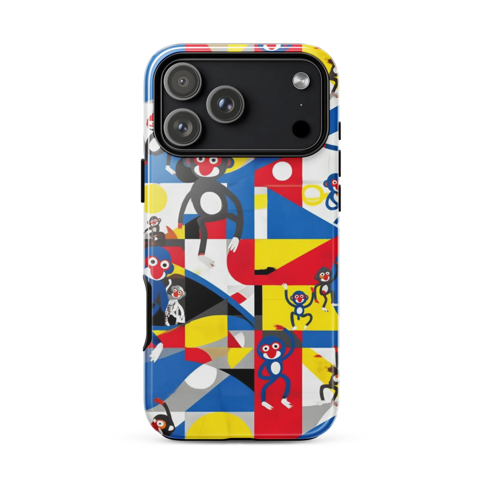 Primate Geometry on Tough Case for iPhone® — Front