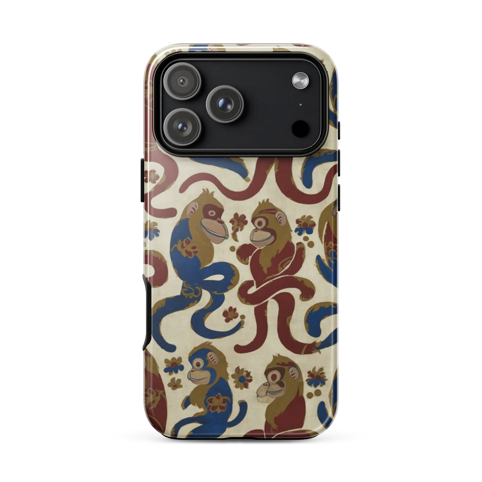 Carnival Macaque on Tough Case for iPhone® — Front