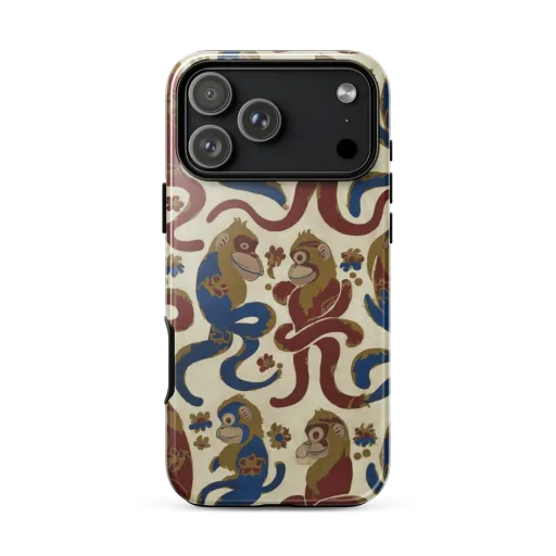 Carnival Macaque on a Tough Case for iPhone®