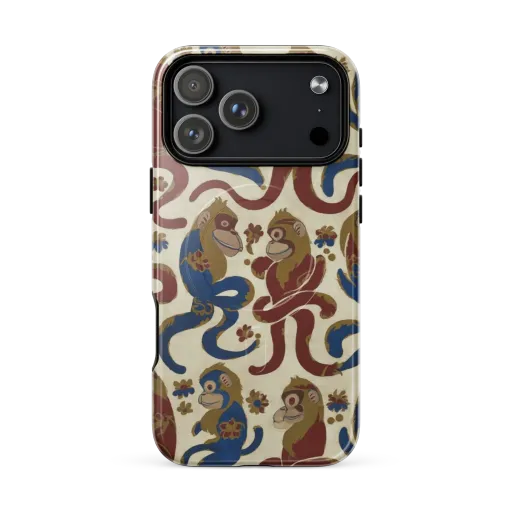 Carnival Macaque on a MagSafe Tough Case for iPhone®