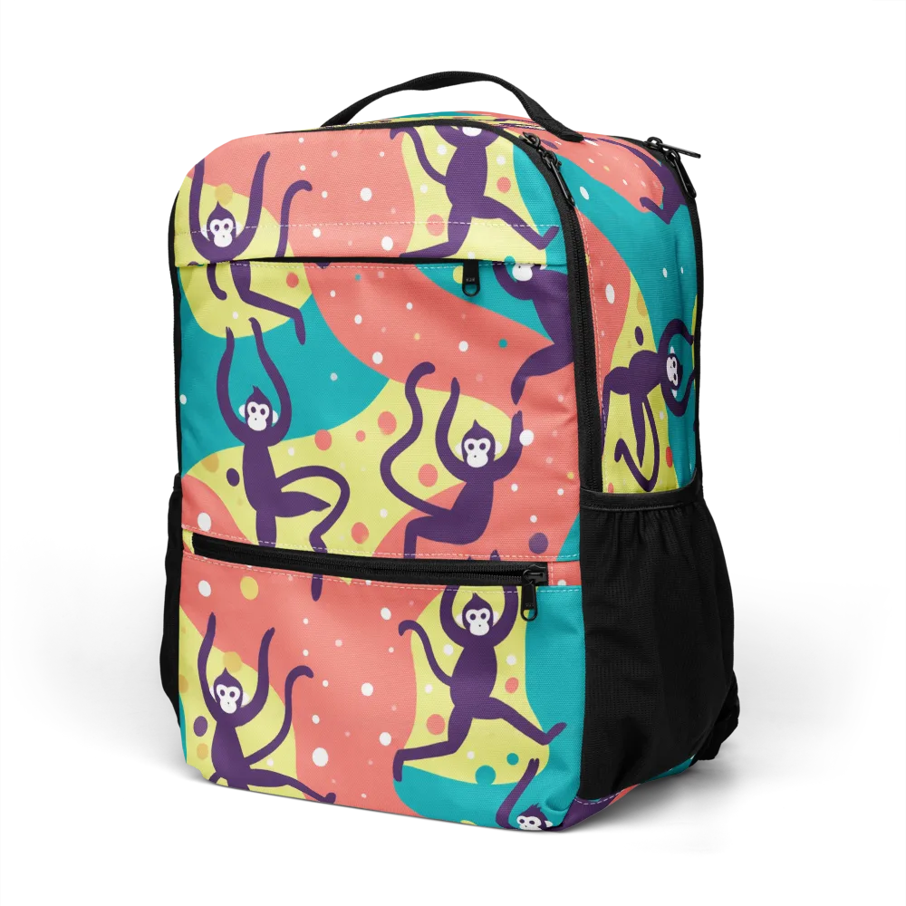 Canopy Carnival on Utility Backpack — Left Front
