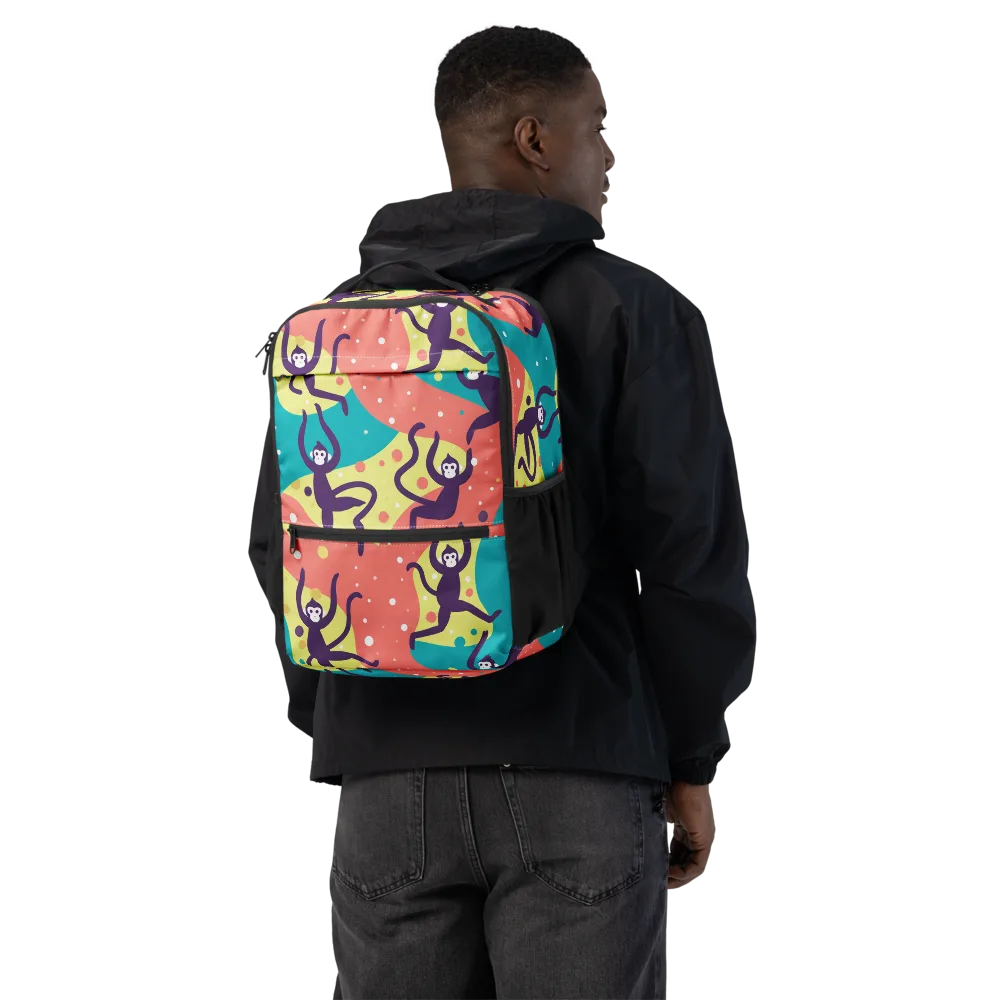 Canopy Carnival on Utility Backpack — Back