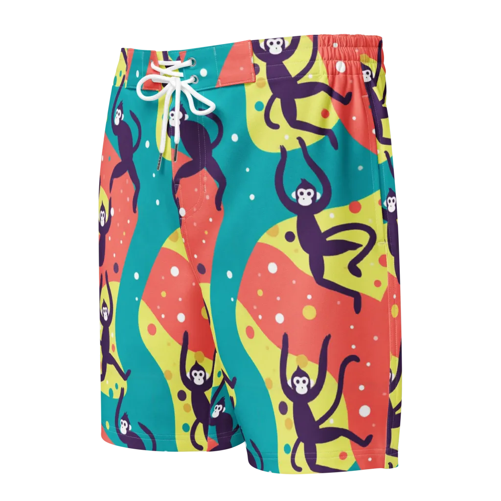 Canopy Carnival on Men's Board Shorts — Front