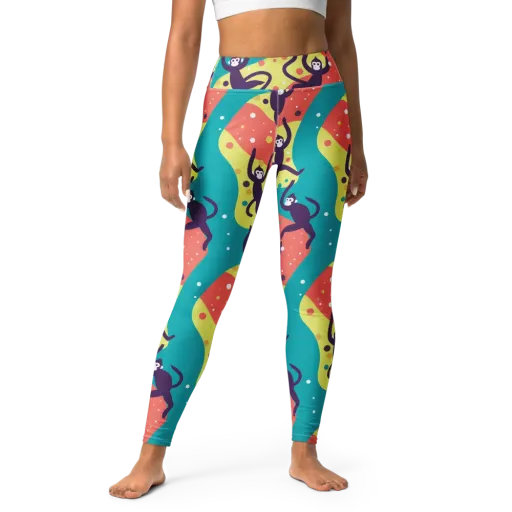 Canopy Carnival on a Yoga Leggings