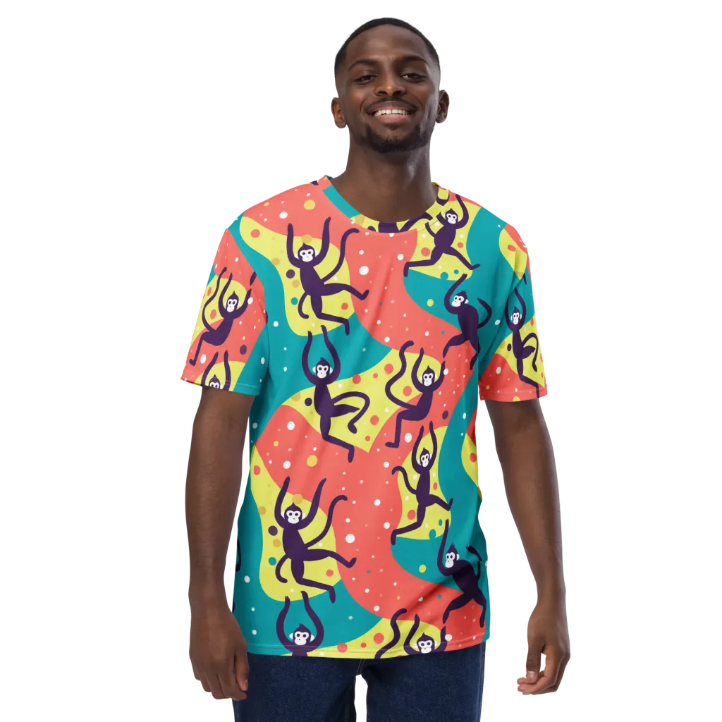 Canopy Carnival on Men's Crew Neck T-Shirt — Front