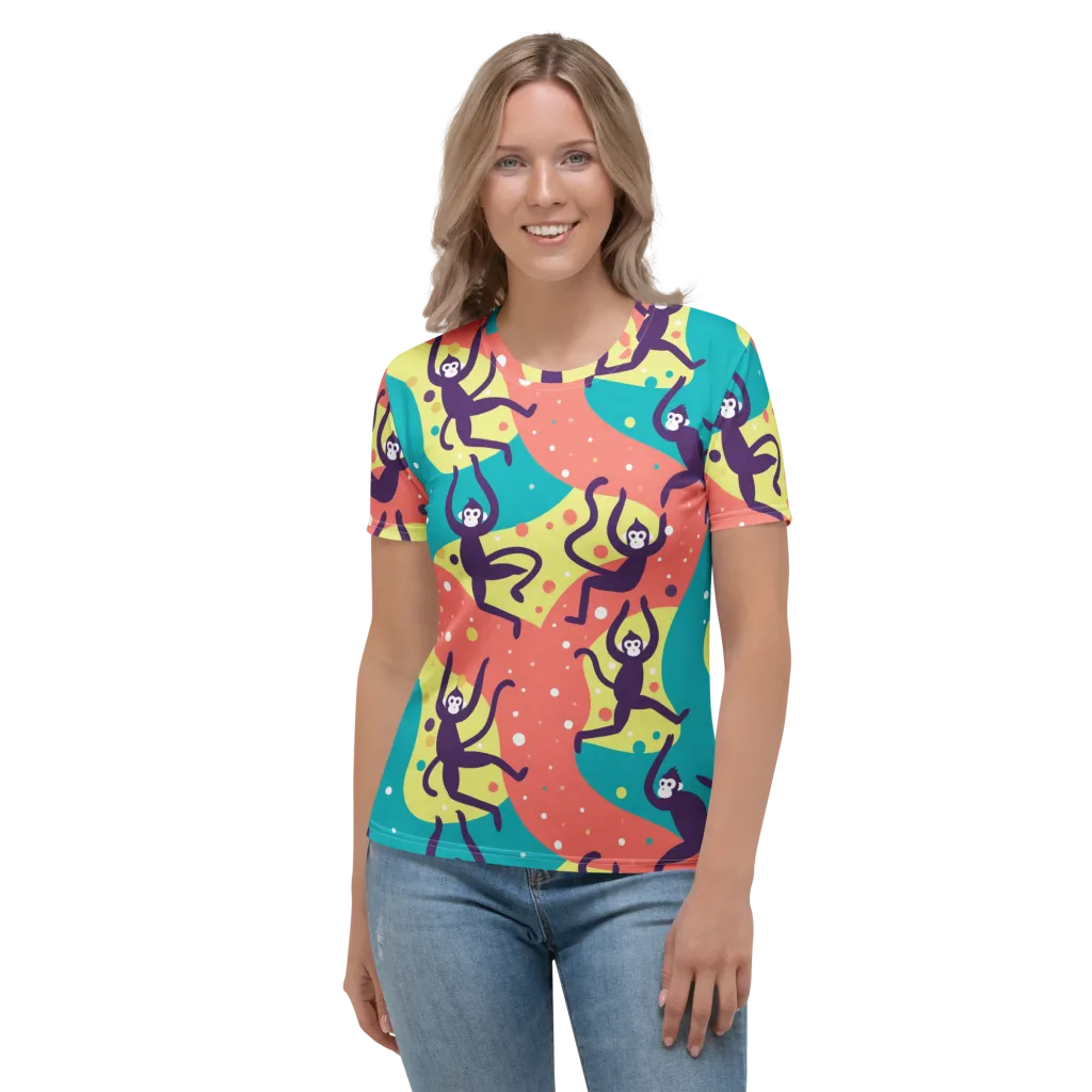 Canopy Carnival on Women's Crew Neck T-Shirt — Front