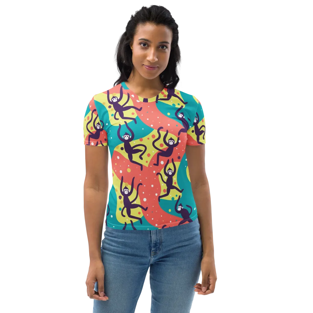 Canopy Carnival on Women's Crew Neck T-Shirt — Front