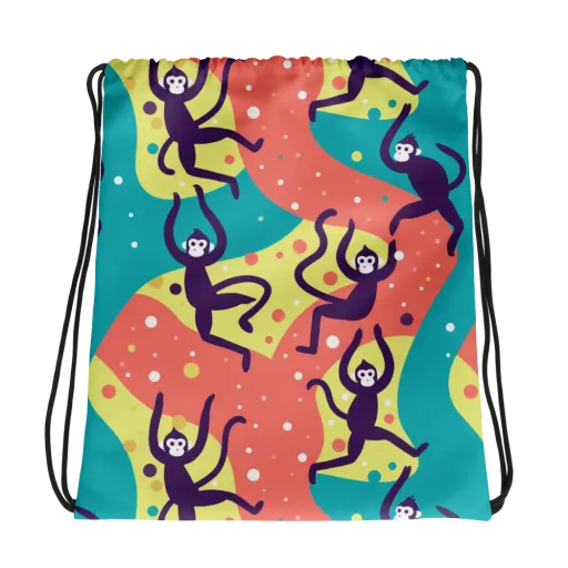Canopy Carnival on a Drawstring Bag