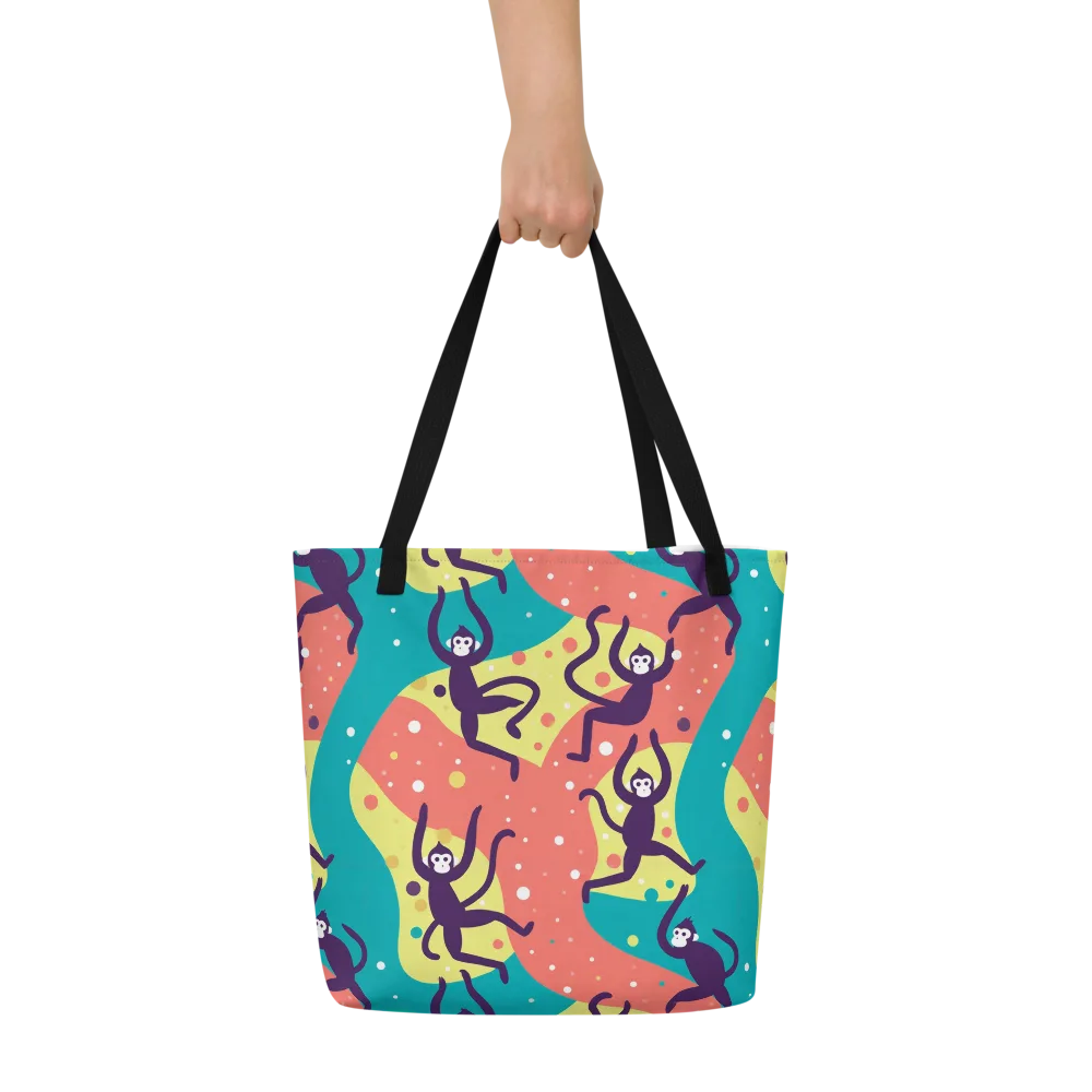 Canopy Carnival on Large Tote Bag W/ Pocket — Front