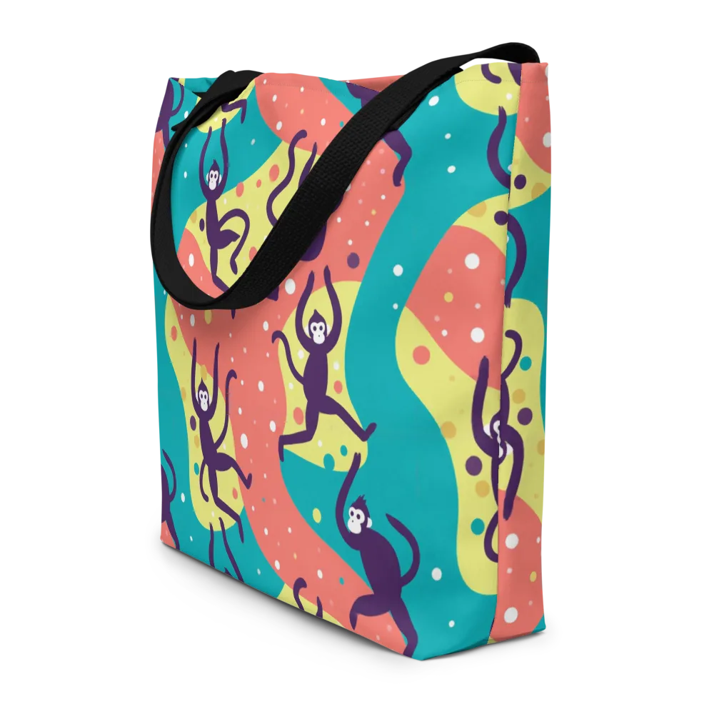 Canopy Carnival on Large Tote Bag W/ Pocket — Front