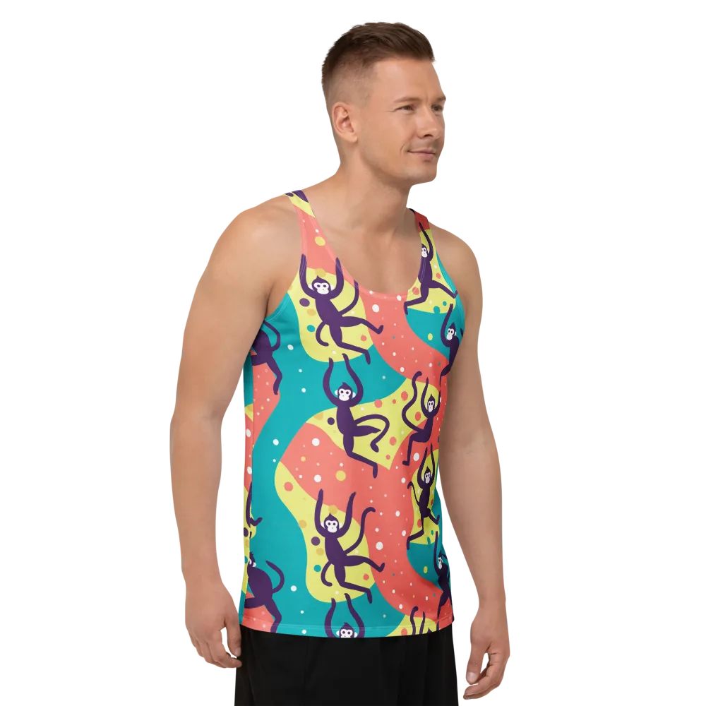 Canopy Carnival on Men's Tank Top — Right Front