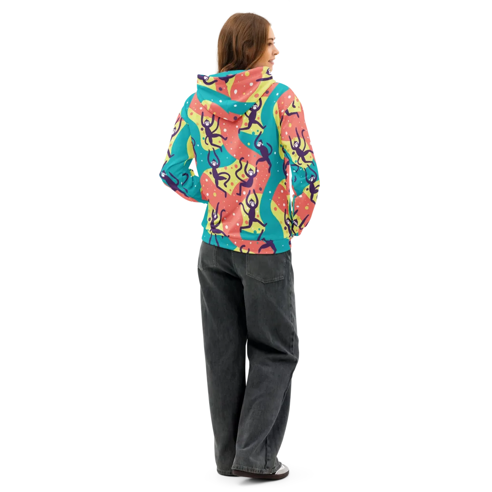 Canopy Carnival on Cotton Hoodie — Back