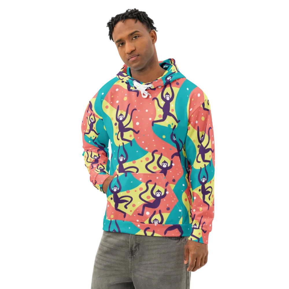 Canopy Carnival on Cotton Hoodie — Left Front