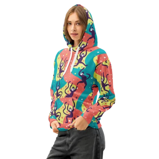 Canopy Carnival on a Cotton Hoodie