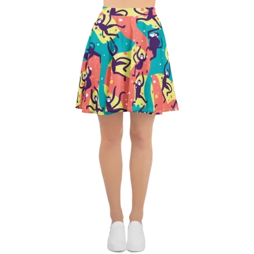 Canopy Carnival on a Skater Skirt