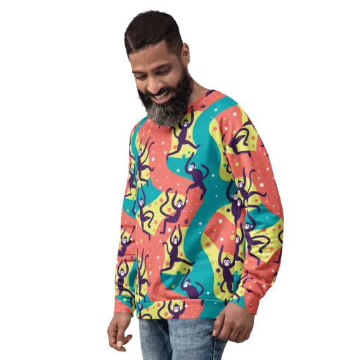 Canopy Carnival on a Sweatshirt