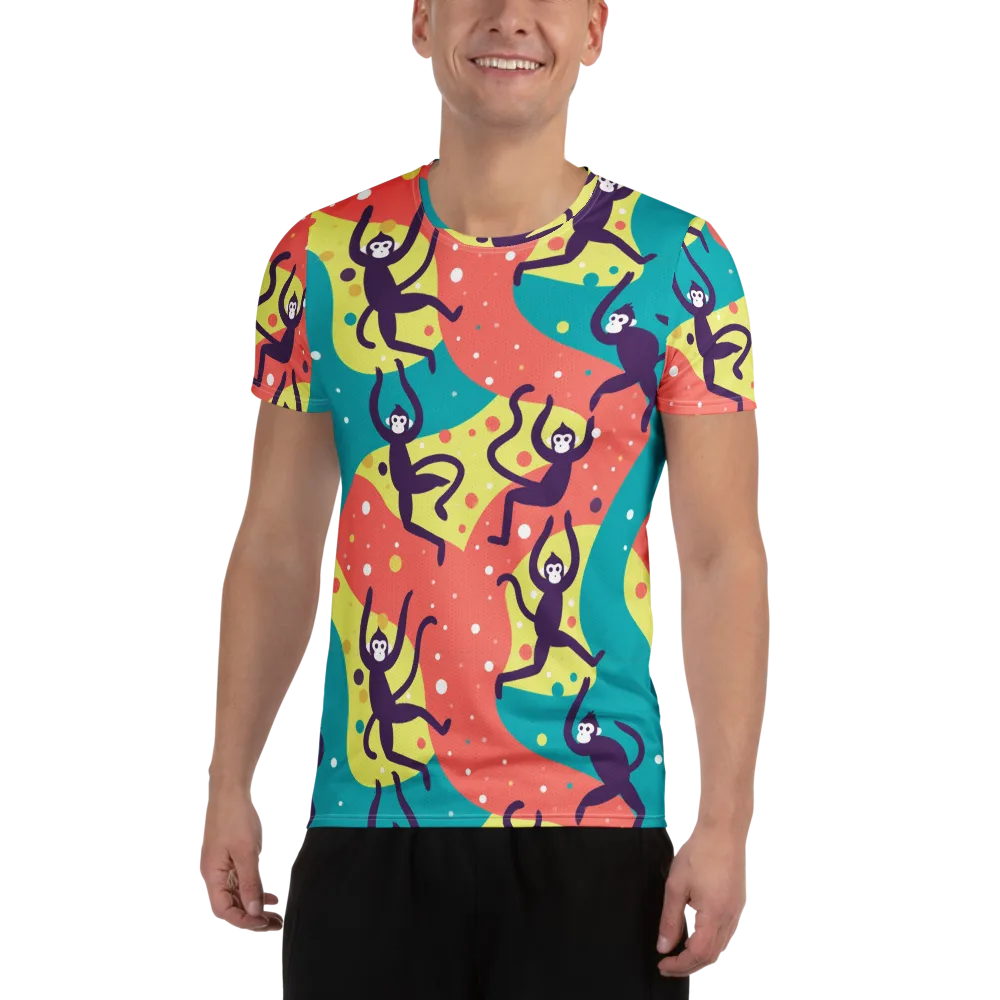 Canopy Carnival on Men's Athletic T-Shirt — Front