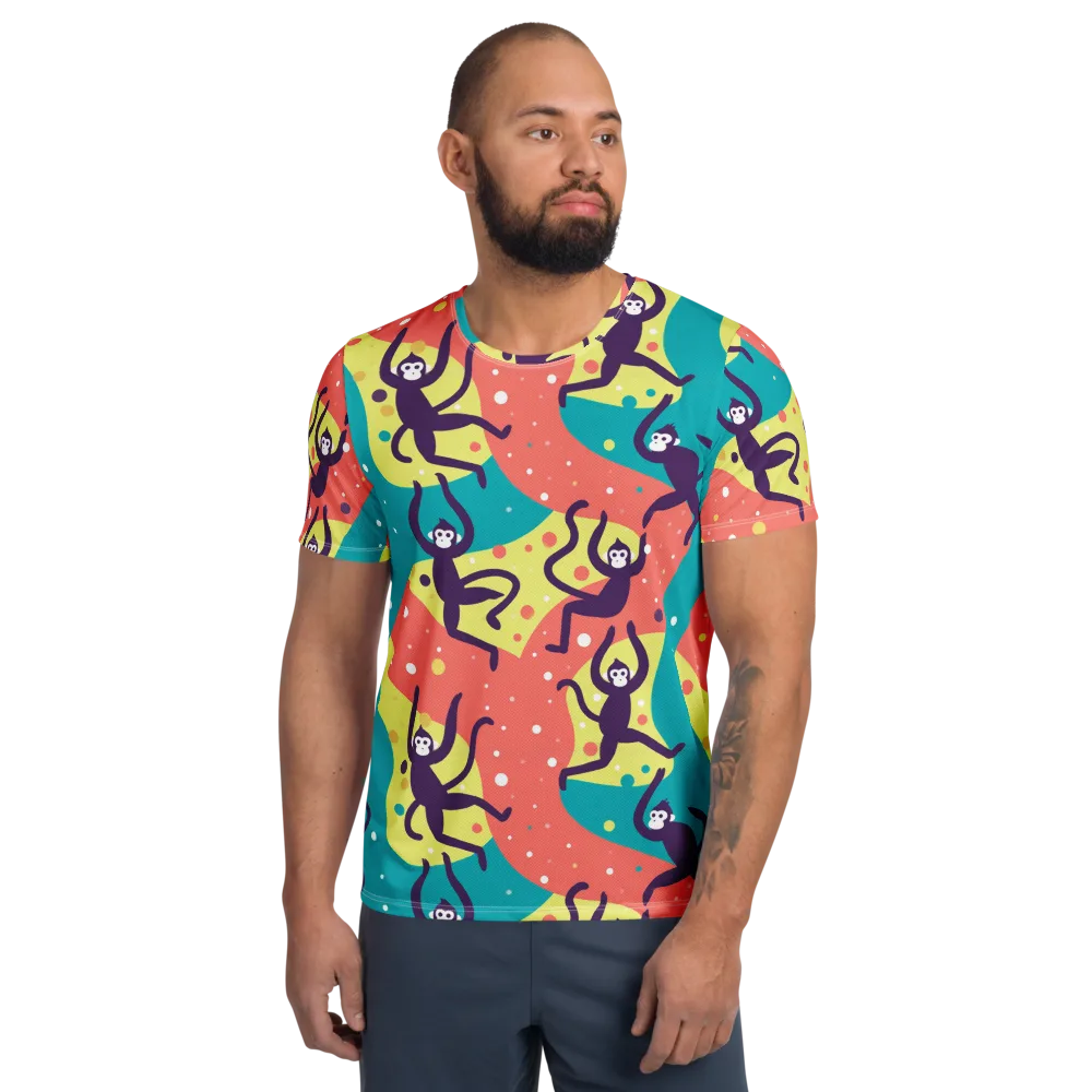 Canopy Carnival on Men's Athletic T-Shirt — Front