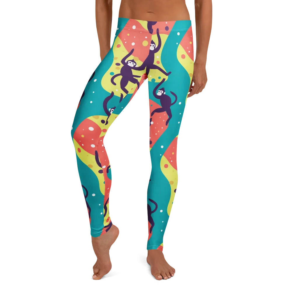 Canopy Carnival on Leggings — Front