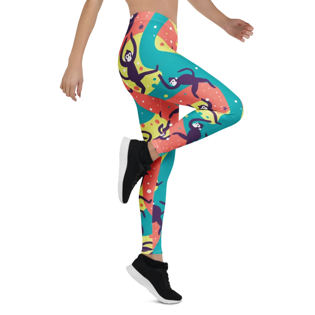 Canopy Carnival on Leggings — Right