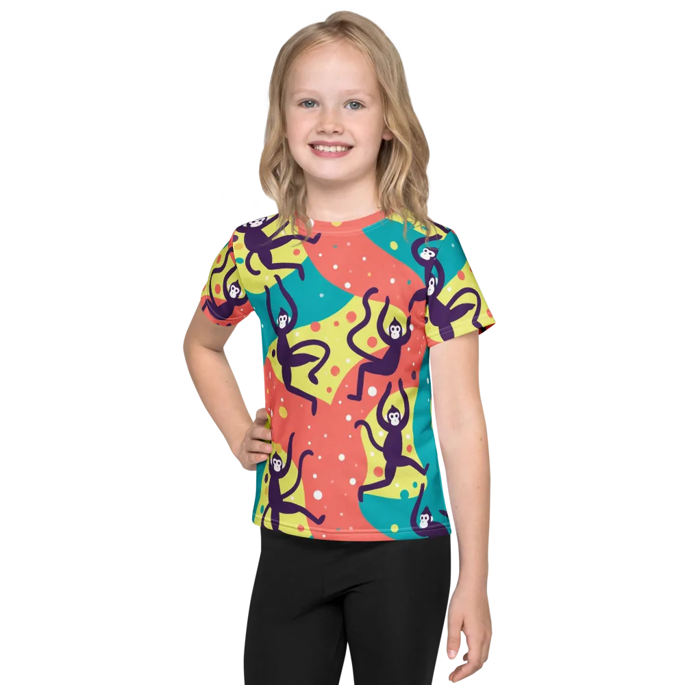 Canopy Carnival on Kids Crew Neck T-Shirt — Front