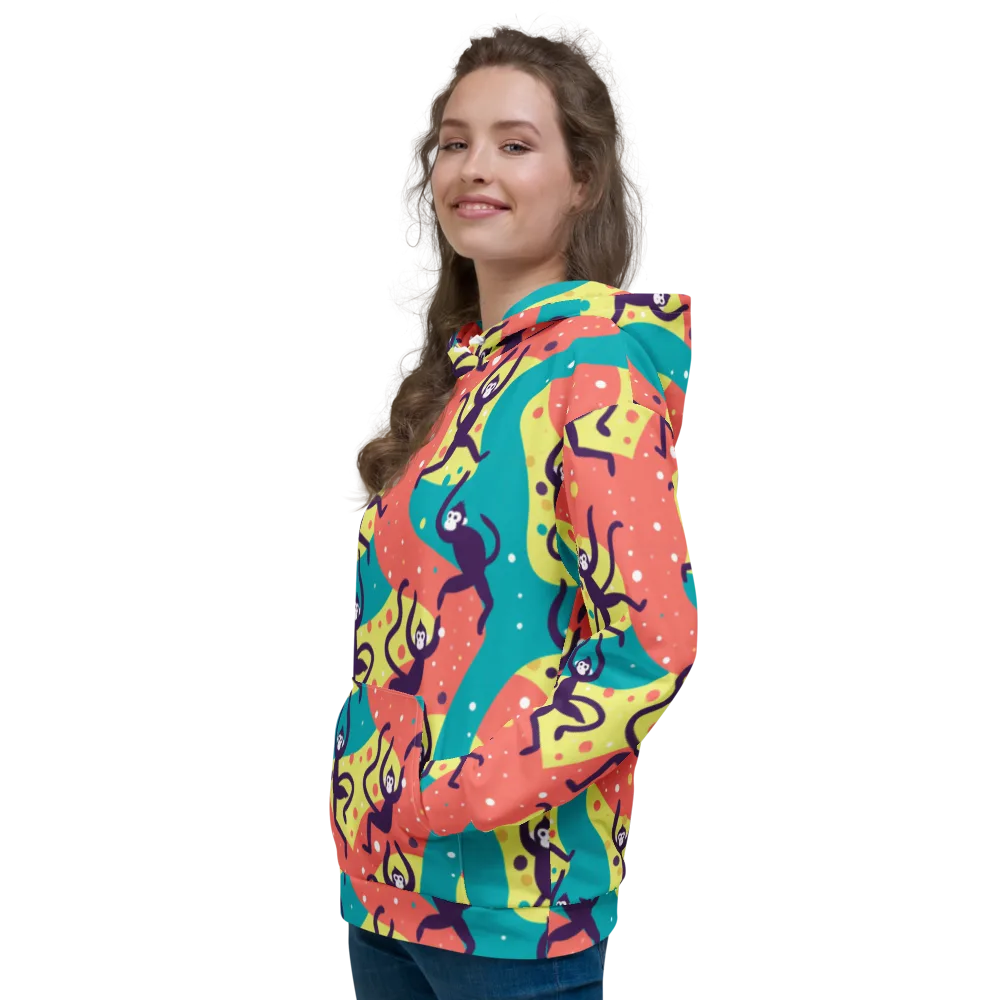 Canopy Carnival on Hoodie — Left