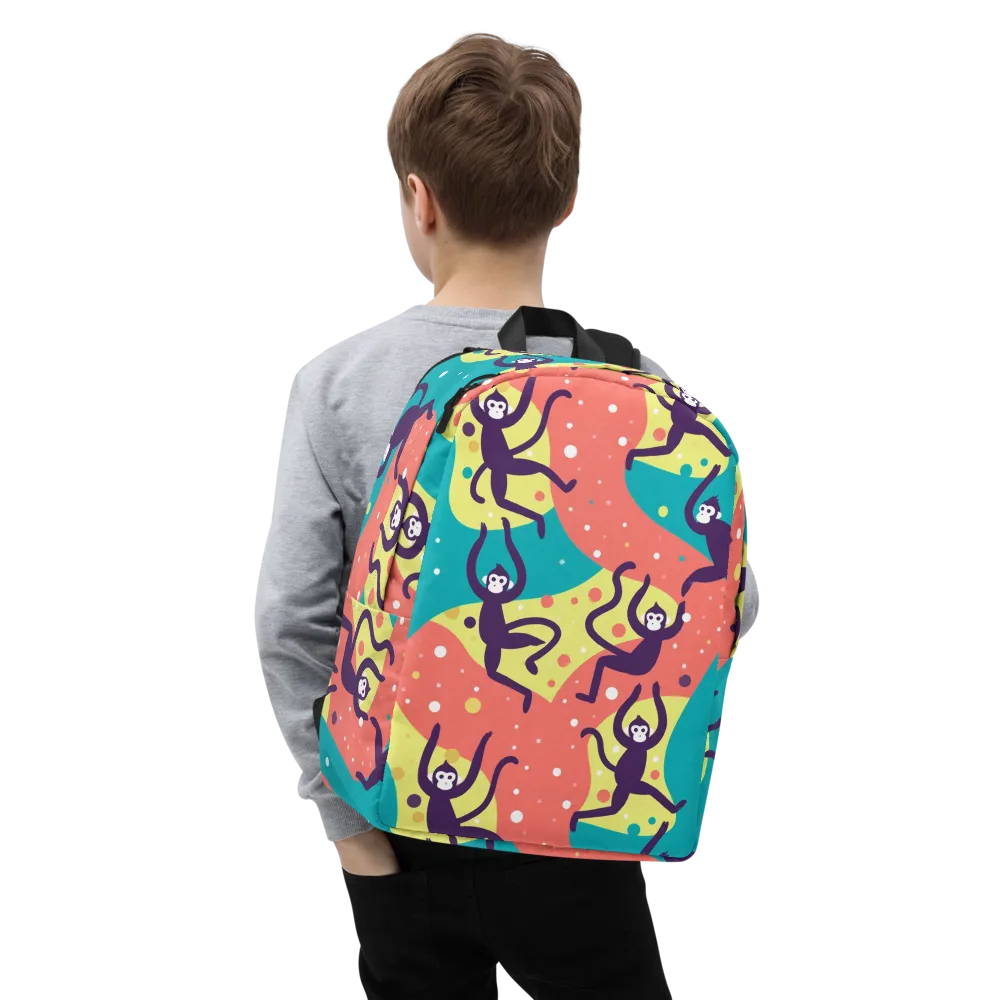 Canopy Carnival on Minimalist Backpack — Zoomed-in