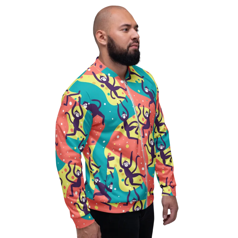 Canopy Carnival on Bomber Jacket — Right