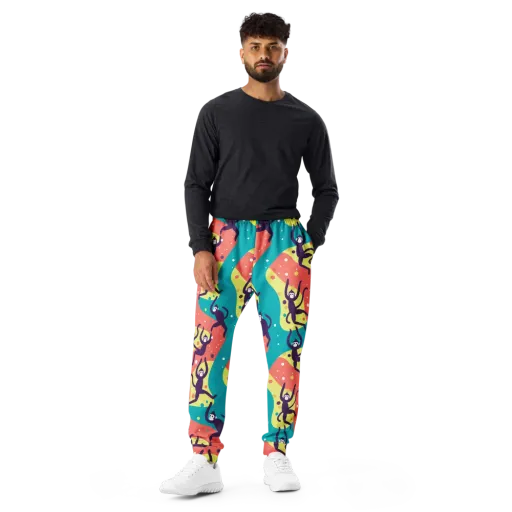 Canopy Carnival on a Men's Joggers