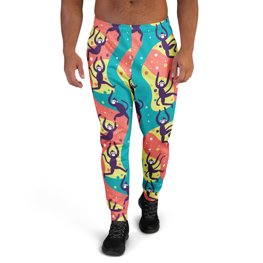 Canopy Carnival on Men's Joggers — Front
