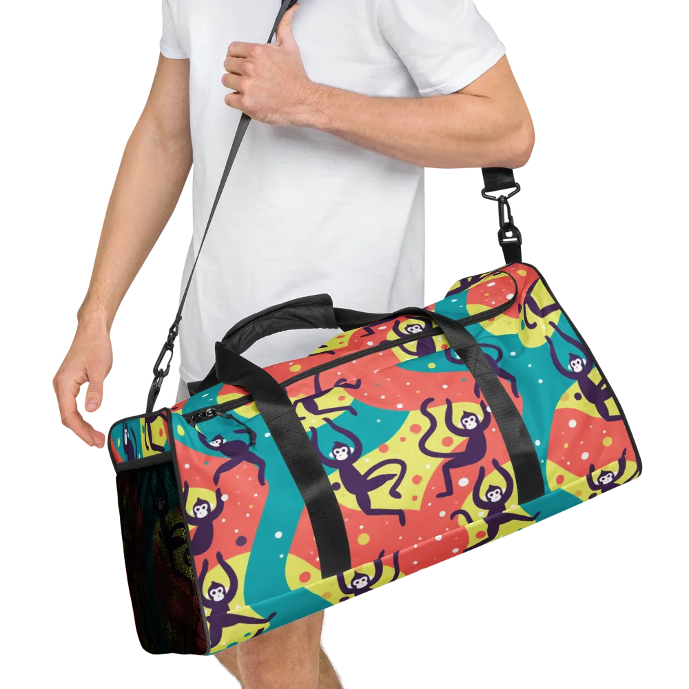 Canopy Carnival on Duffle Bag — Right Front
