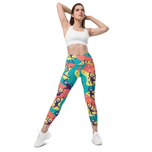 Canopy Carnival on a Leggings with Pockets