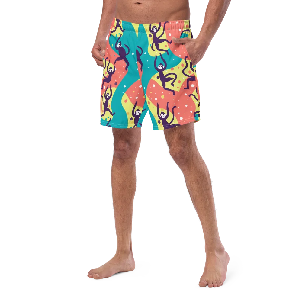 Canopy Carnival on Swim Trunks — Left Front