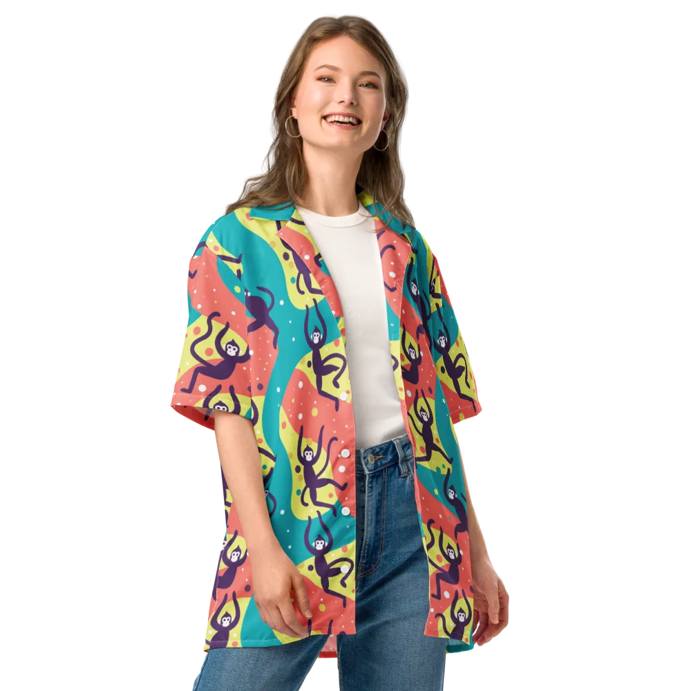 Canopy Carnival on Button Shirt — Front