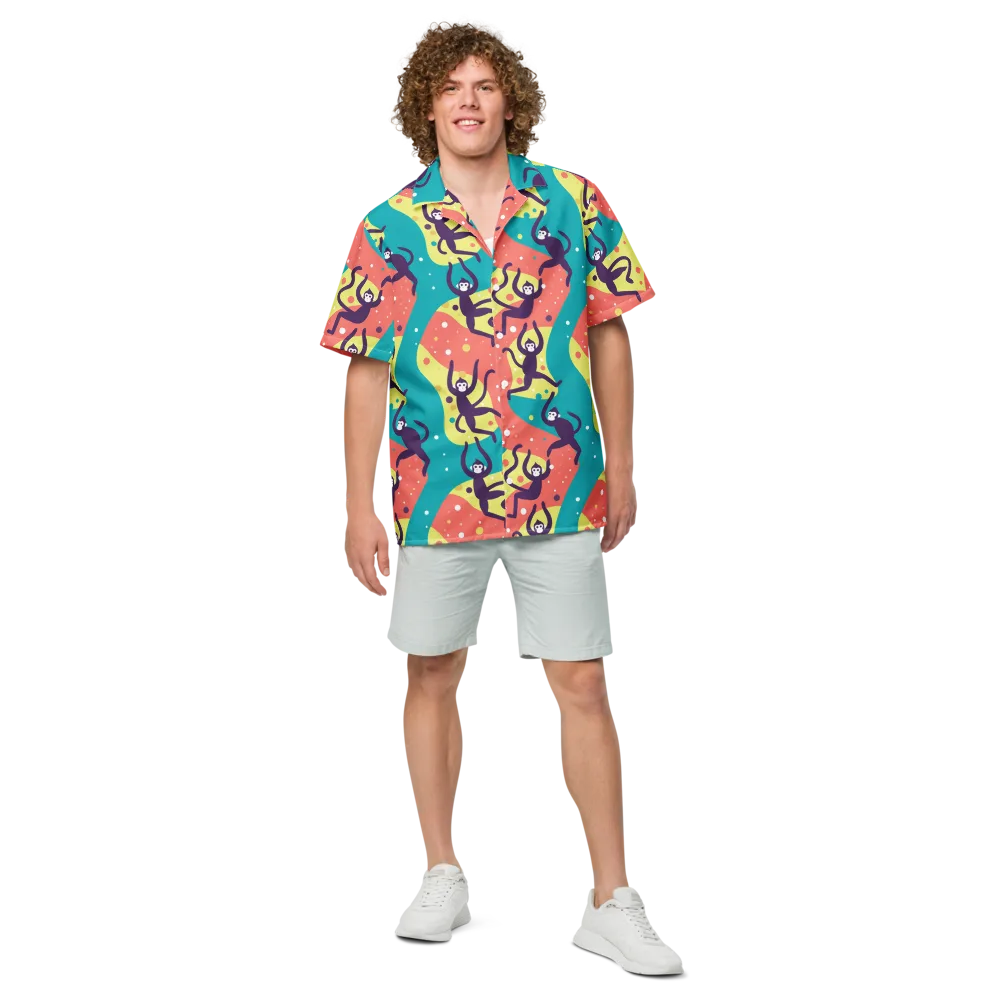 Canopy Carnival on Button Shirt — Front